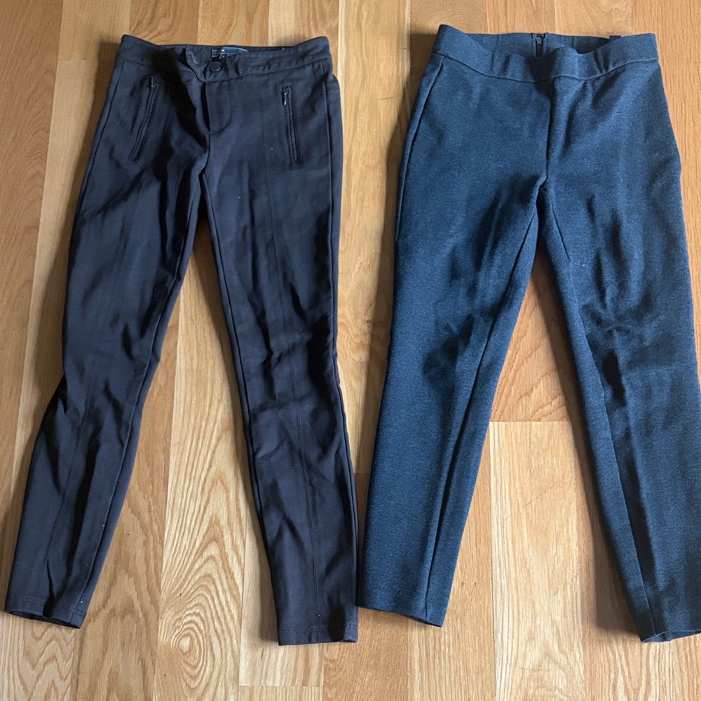 Vince Dark Brown Pant/JCrew Gray Pant
